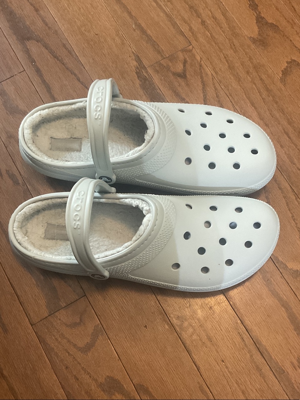 CROCS Kids Classic Lined Clog - White